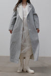 SWAYING/KNIT long suit coat SW212SZ63 PS37
